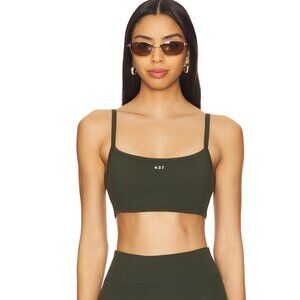 437 The Micro Bra - Forest Green SMALL